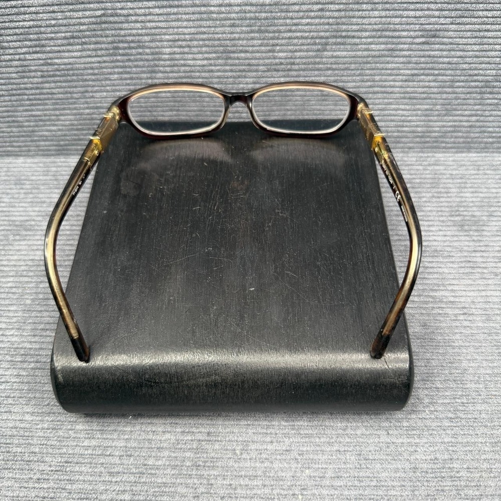 Tory Burch TY 2014 924 Eyeglasses Frames Burgundy Tortoise Gold Logo 51-16-135 - Picture 7 of 9